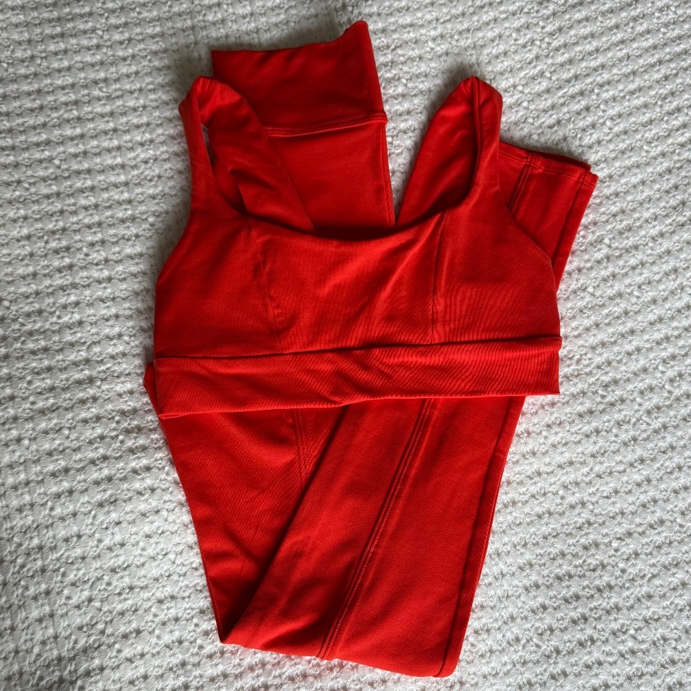 Live The Process, XS Coral Set, Worn Once